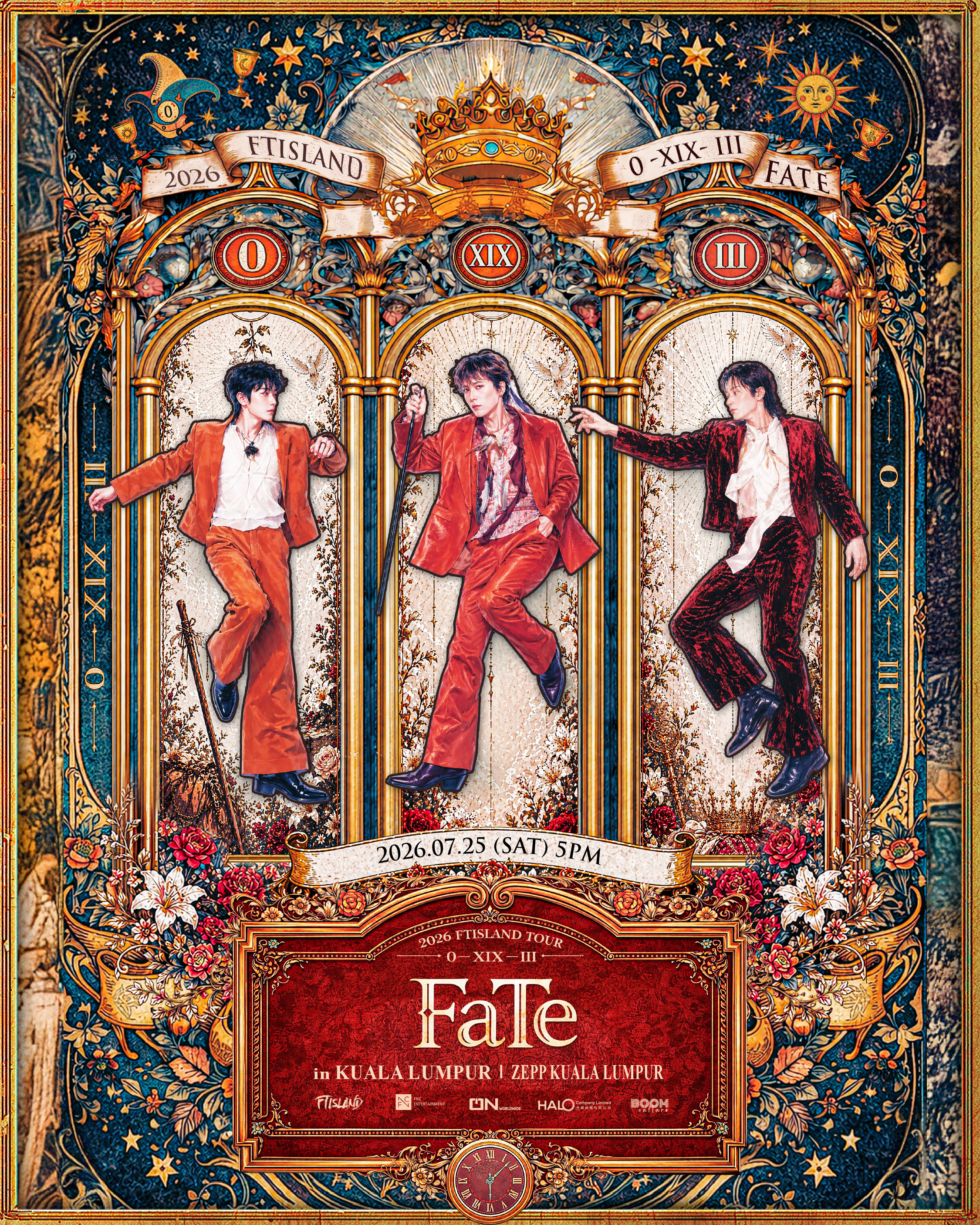 FT FaTe in Seoul VIP席　直筆サイン入りポスター FNC Entertainment